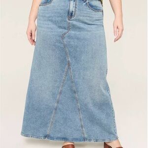 Lane Bryant Denim Skirt